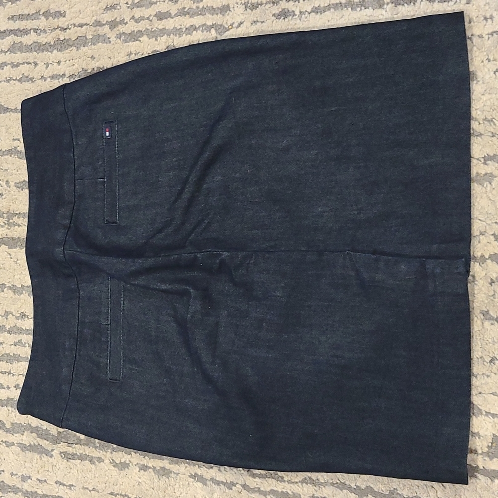 Tommy Hilfiger Dark wash denim skirt